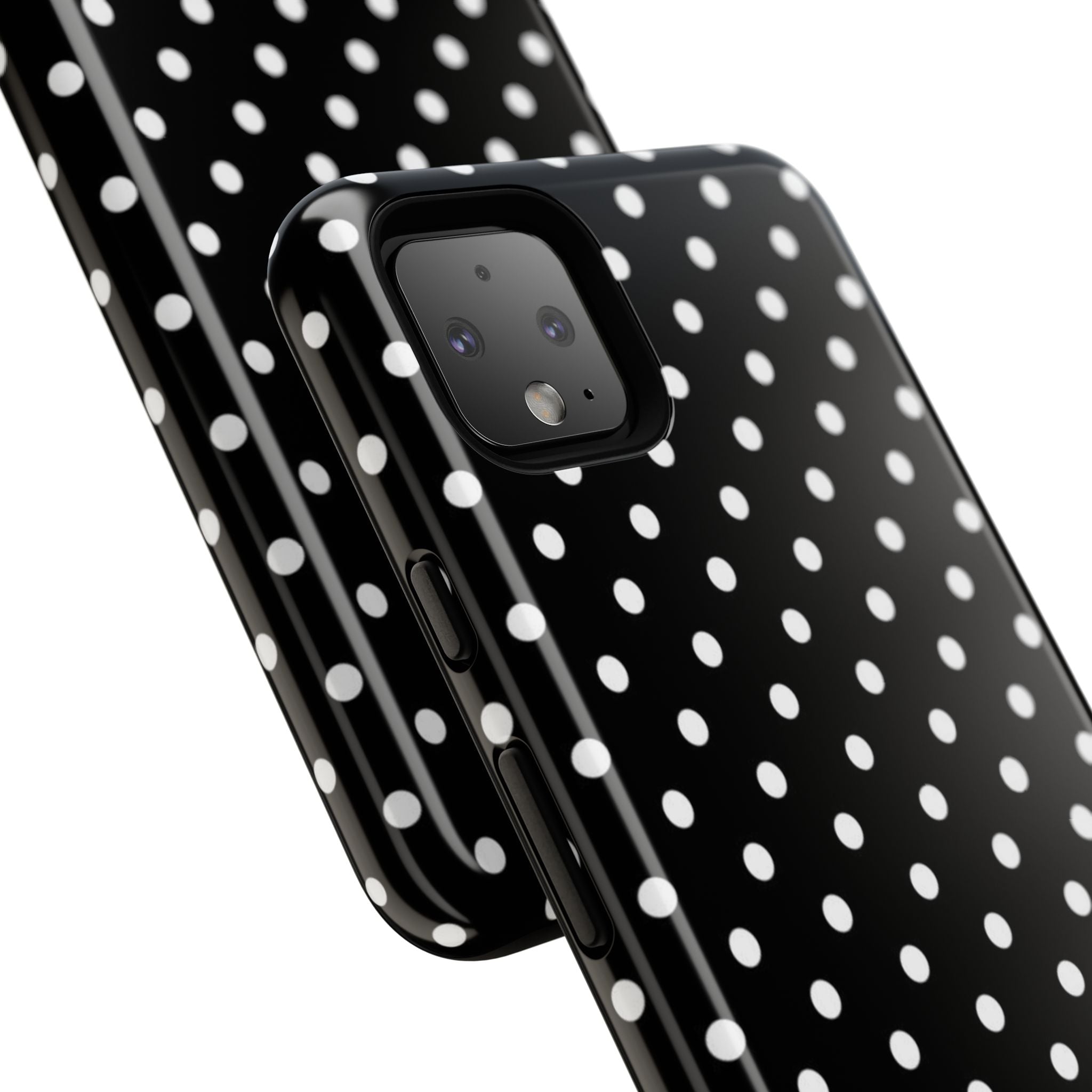 Black & White Polka Dot Phone Case