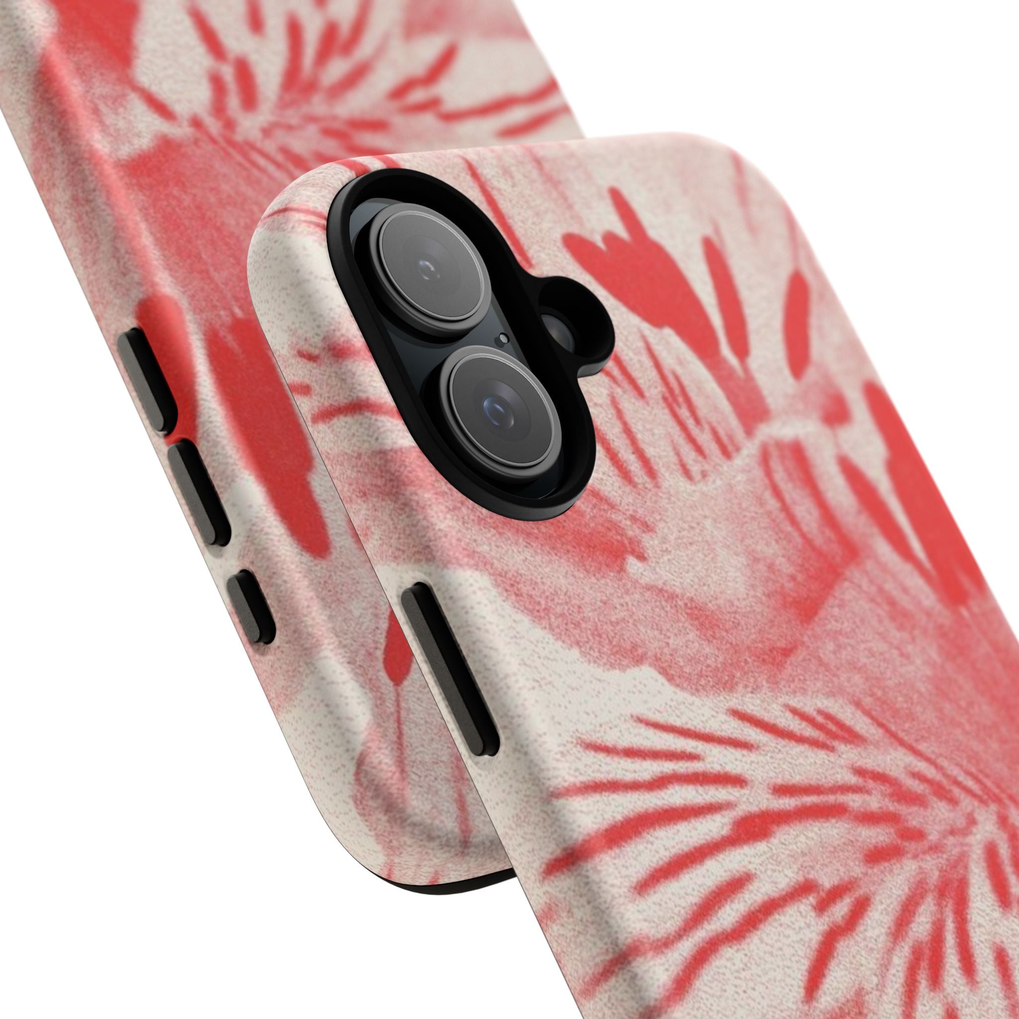 Red Floral Phone Case