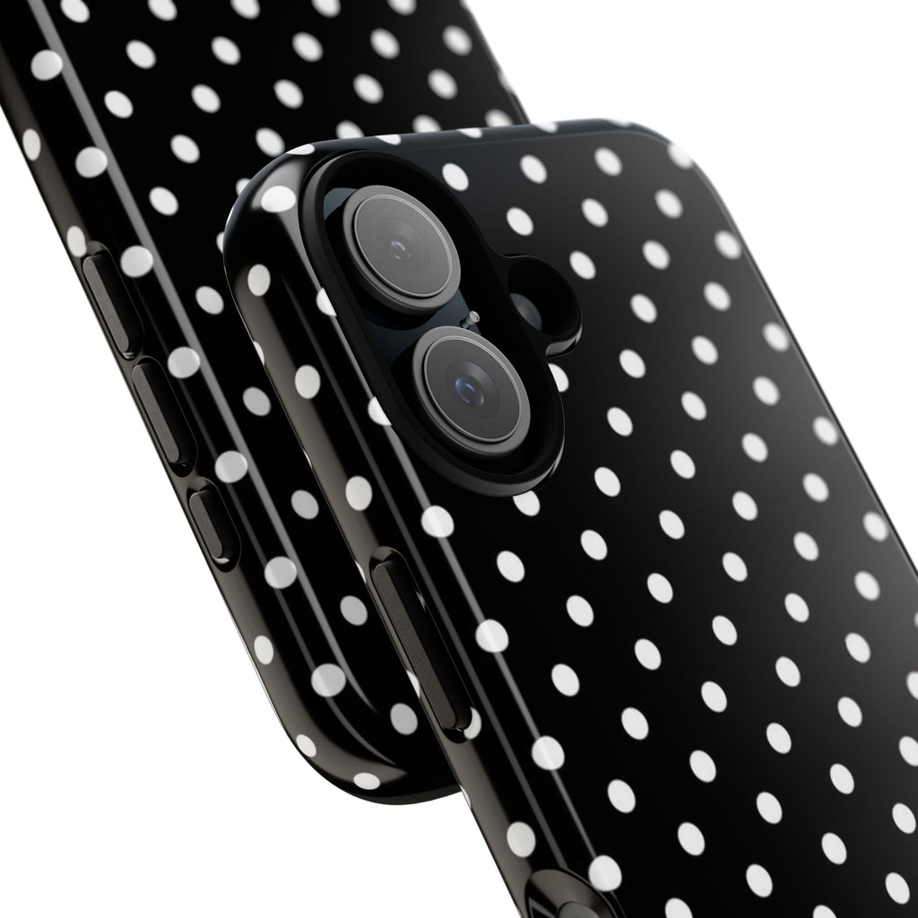Black & White Polka Dot Phone Case