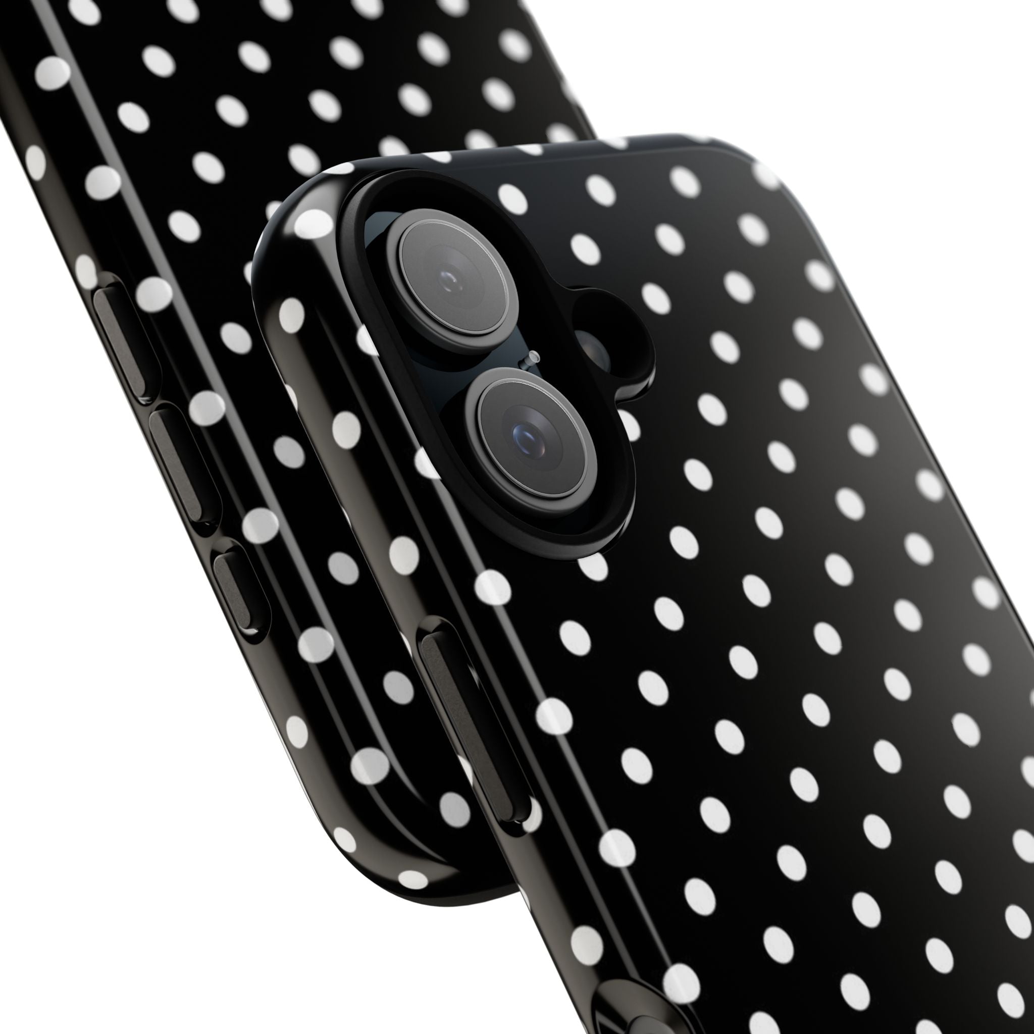 Black & White Polka Dot Phone Case