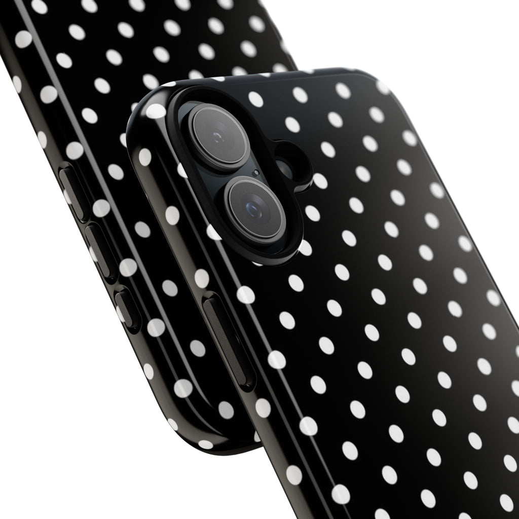 Black & White Polka Dot Phone Case