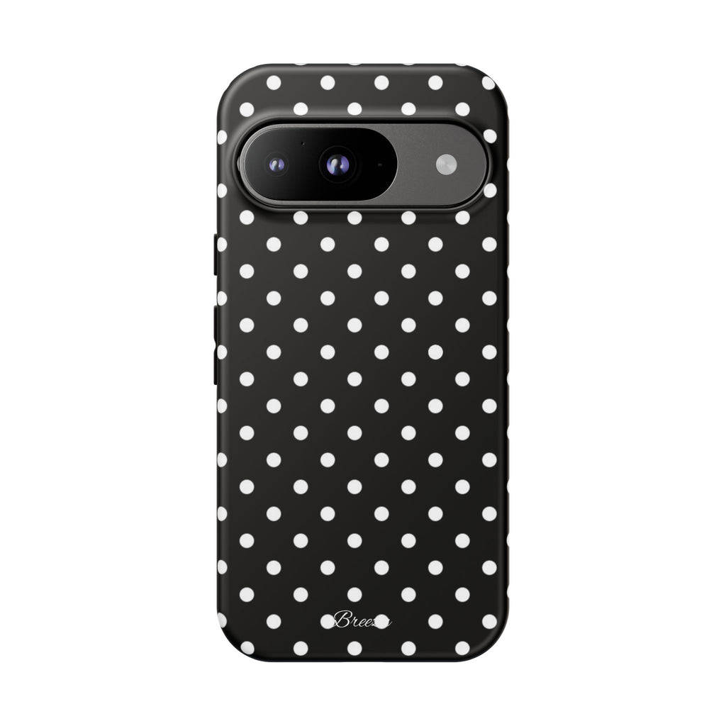 Black & White Polka Dot Phone Case