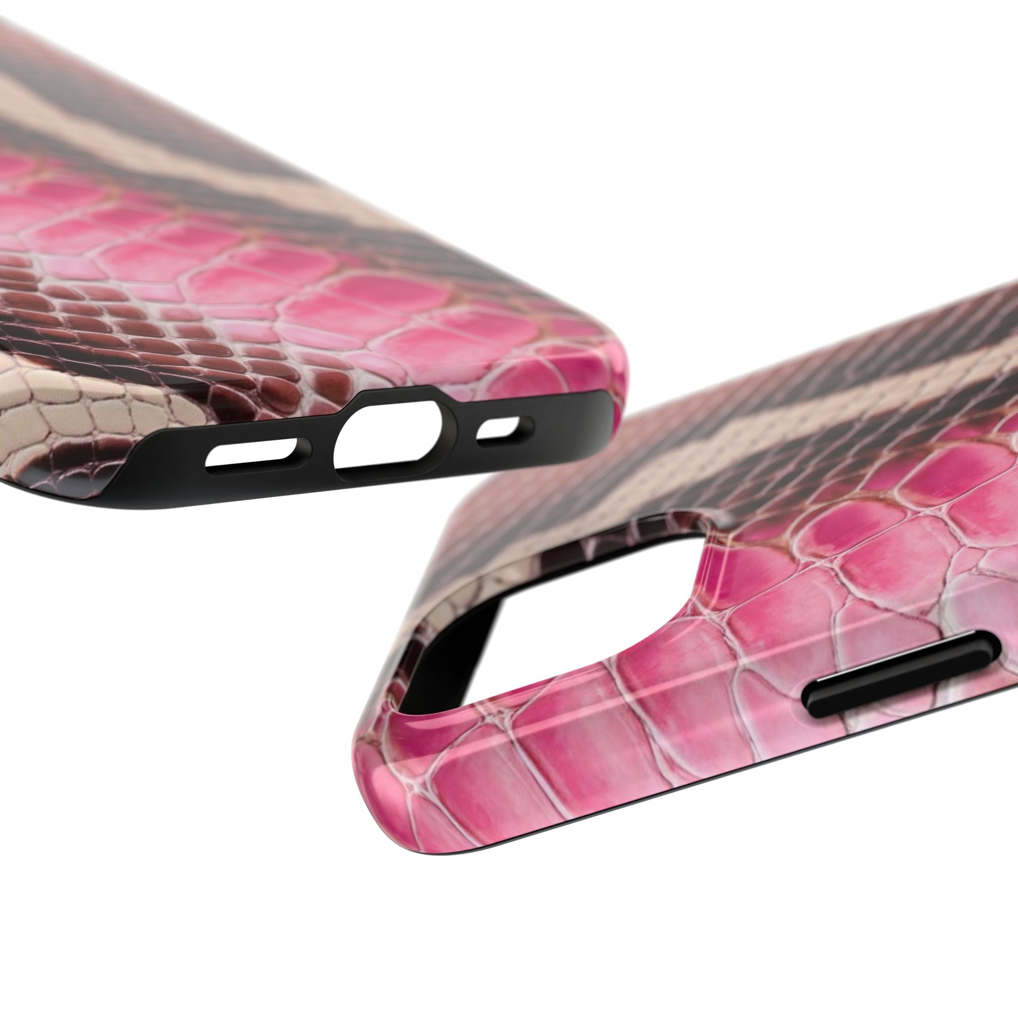 Stylish Snake Print Phone Case