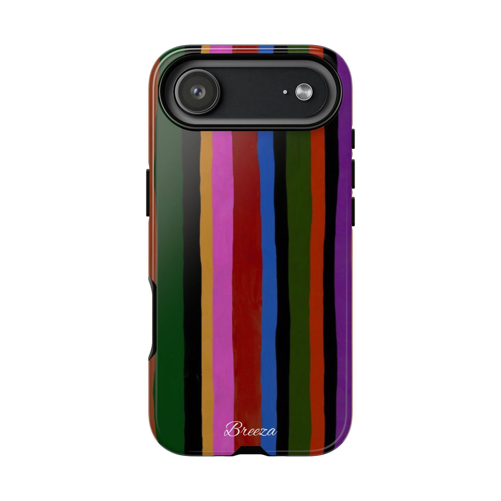 Colorful Striped Phone Case