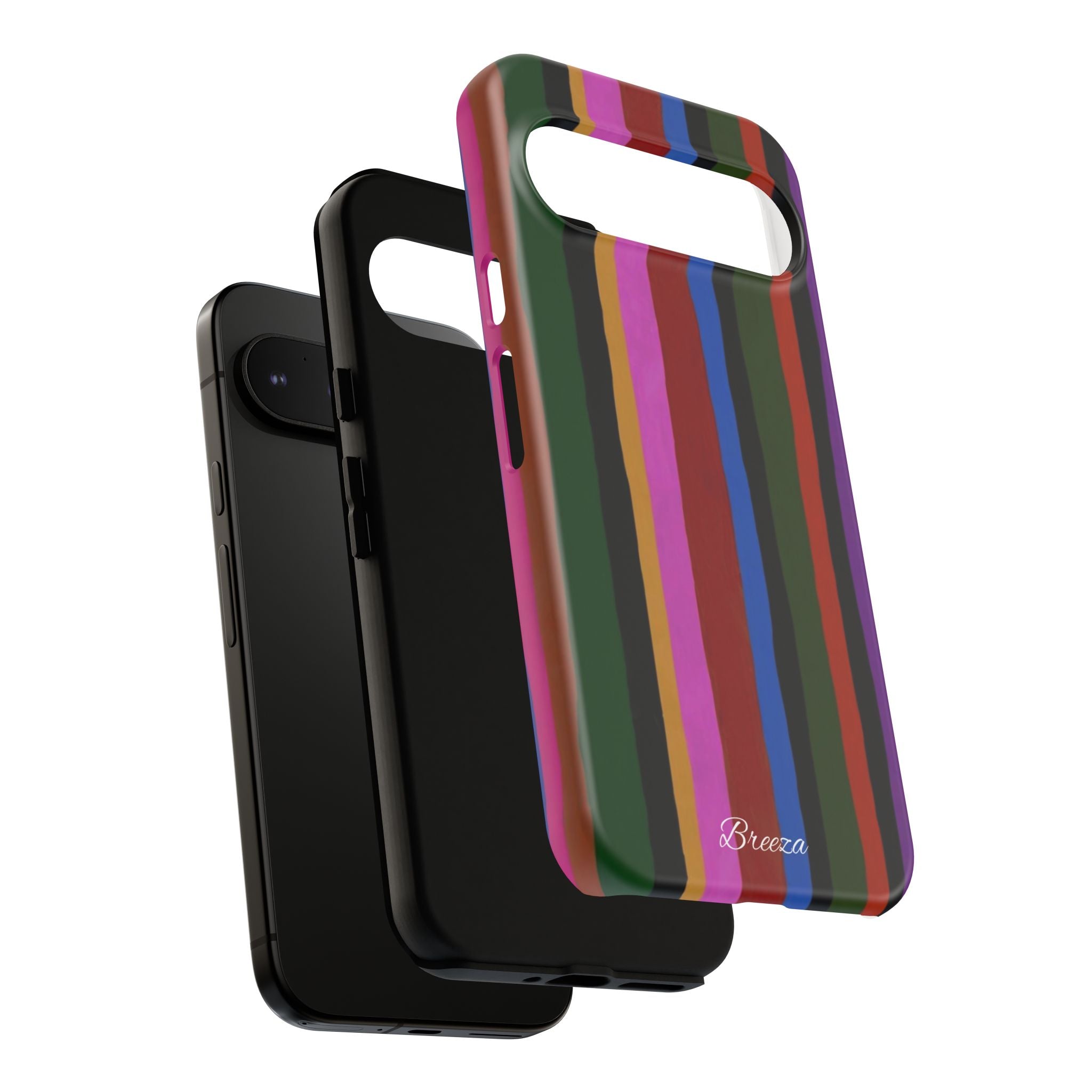 Colorful Striped Phone Case