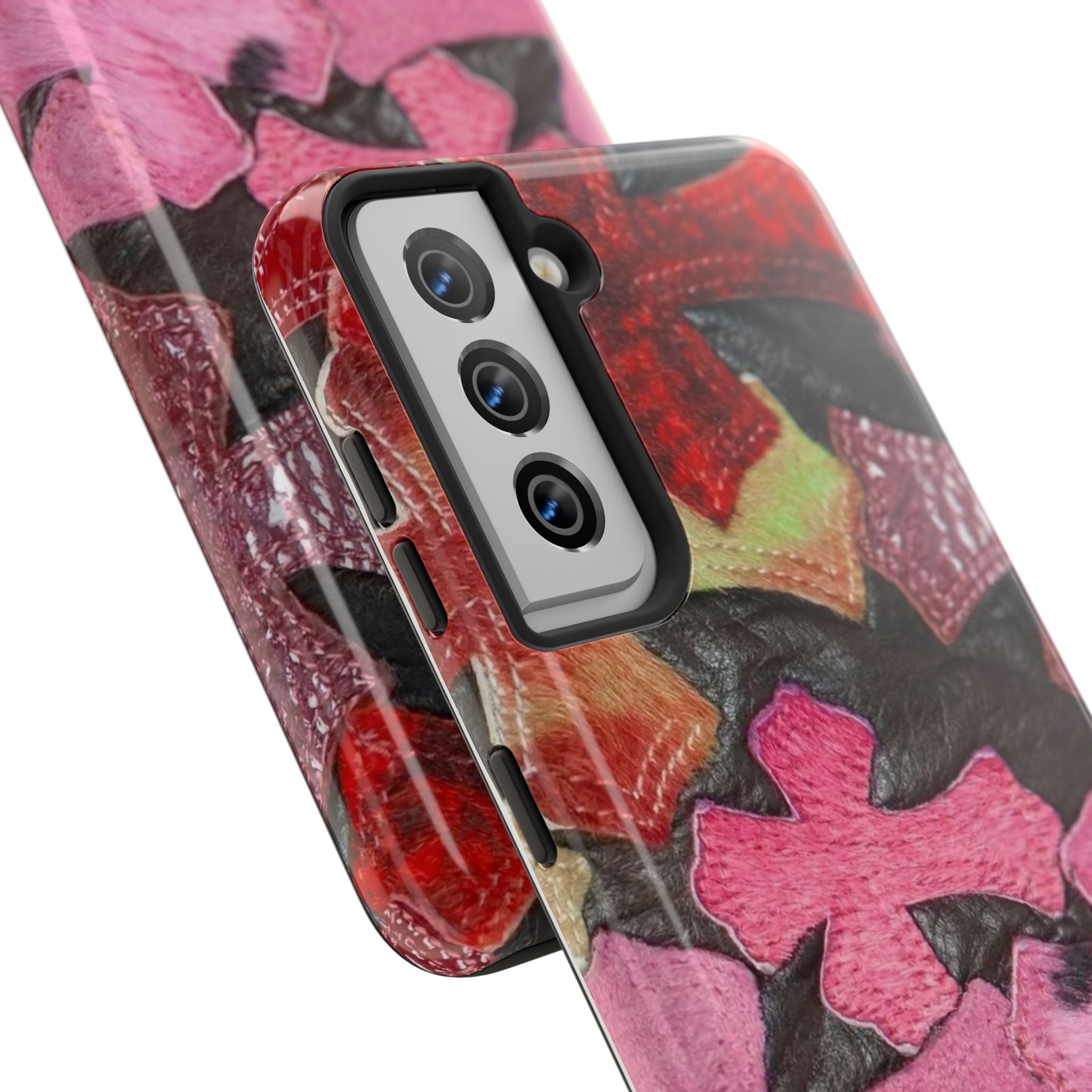 Pink Cross Phone Case