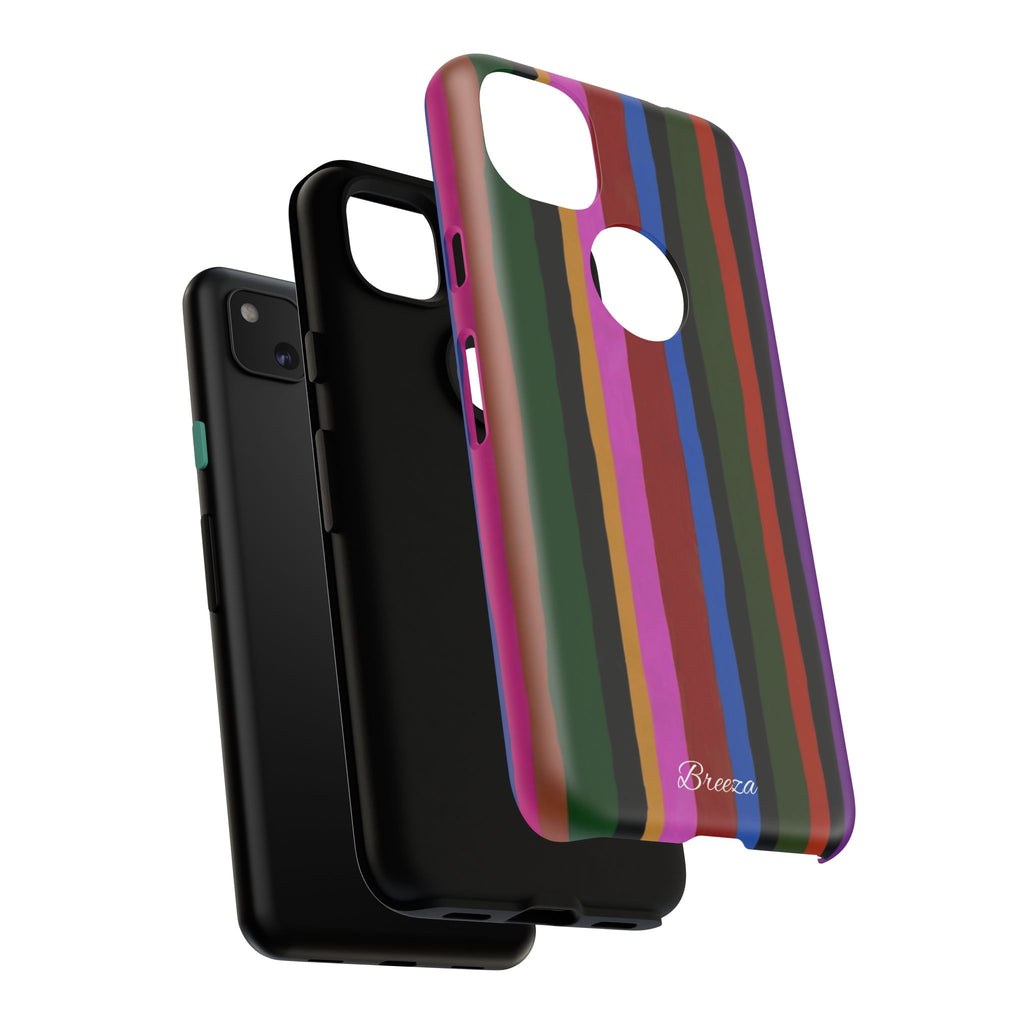 Colorful Striped Phone Case