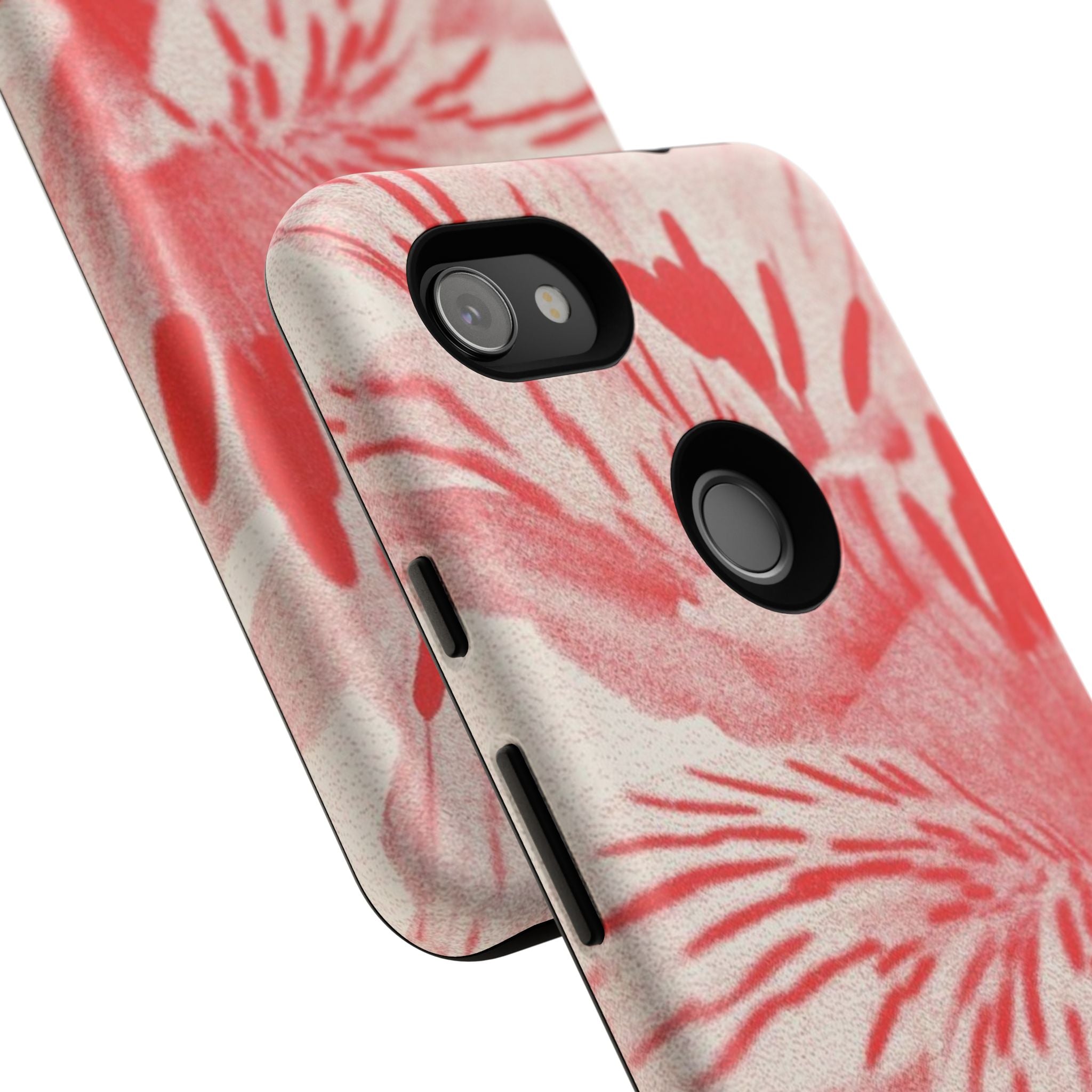 Red Floral Phone Case