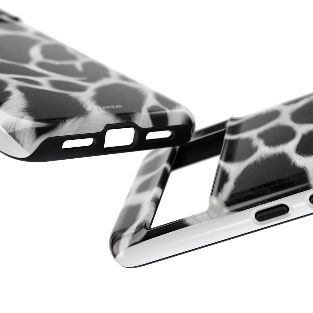 Furry Cow Print Phone Case