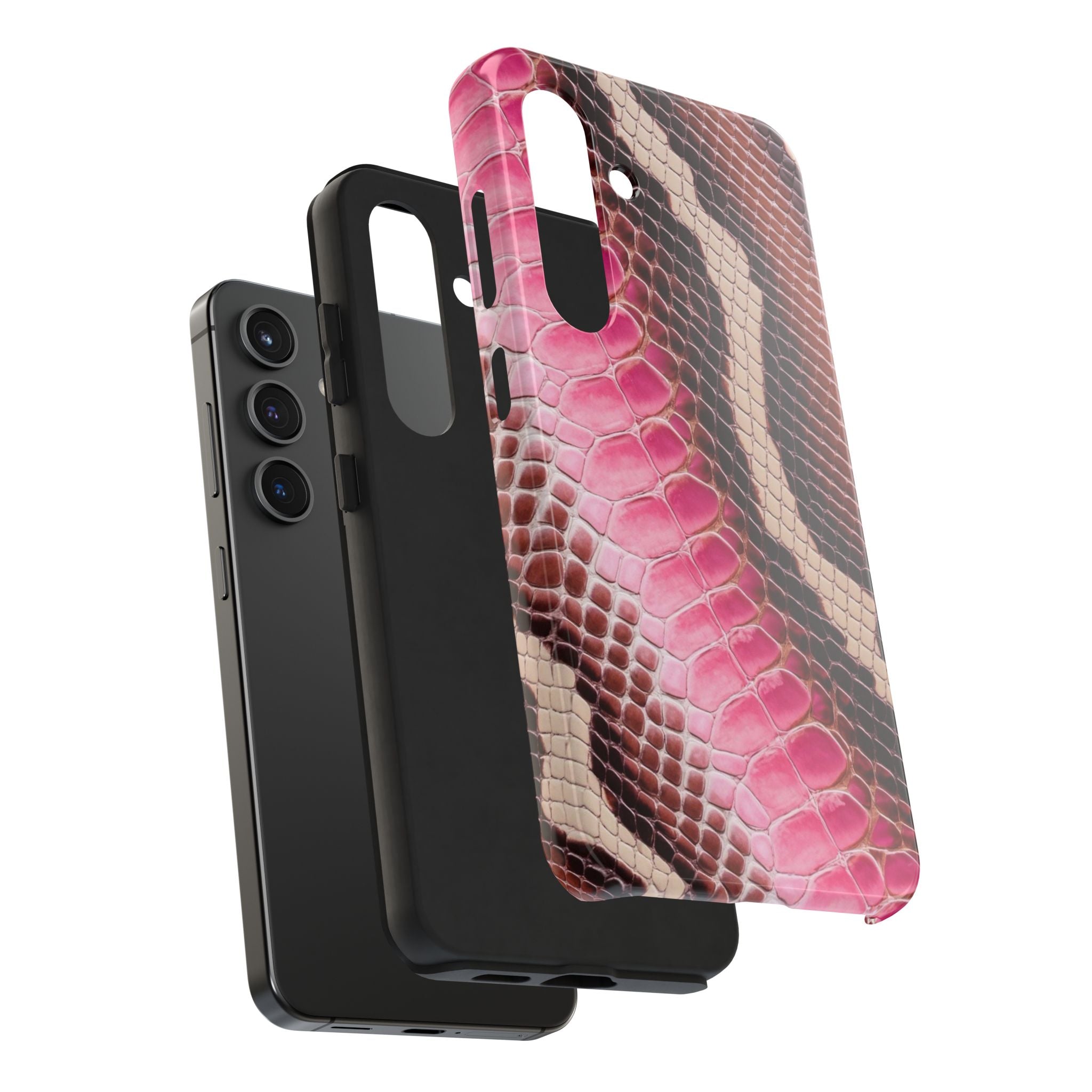 Stylish Snake Print Phone Case