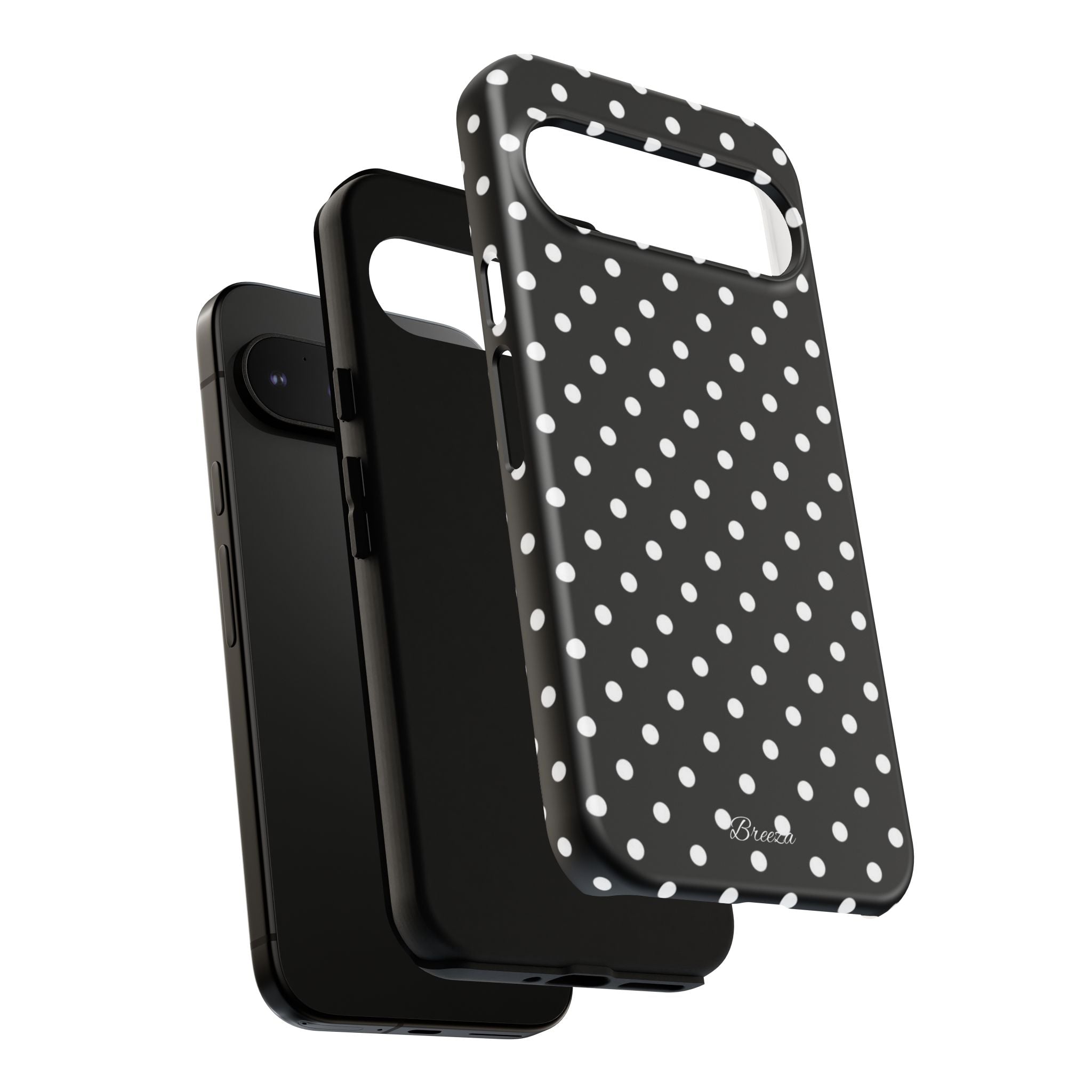 Black & White Polka Dot Phone Case