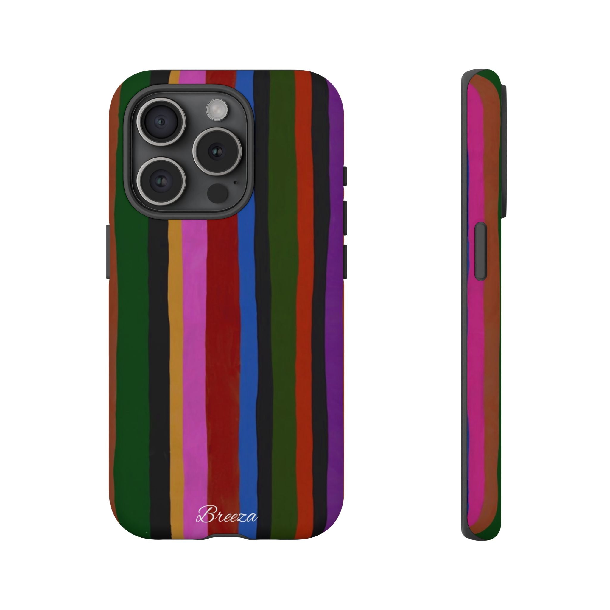 Colorful Striped Phone Case