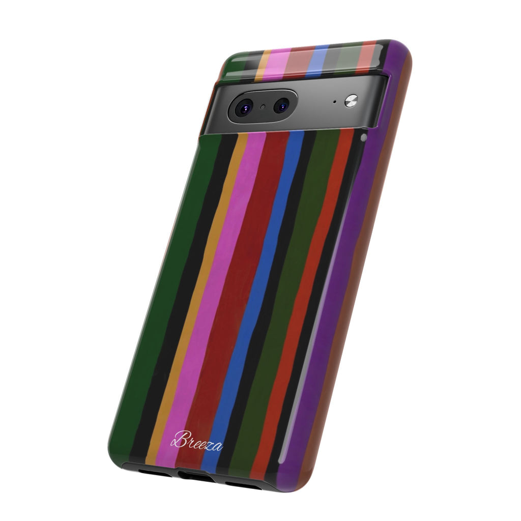 Colorful Striped Phone Case