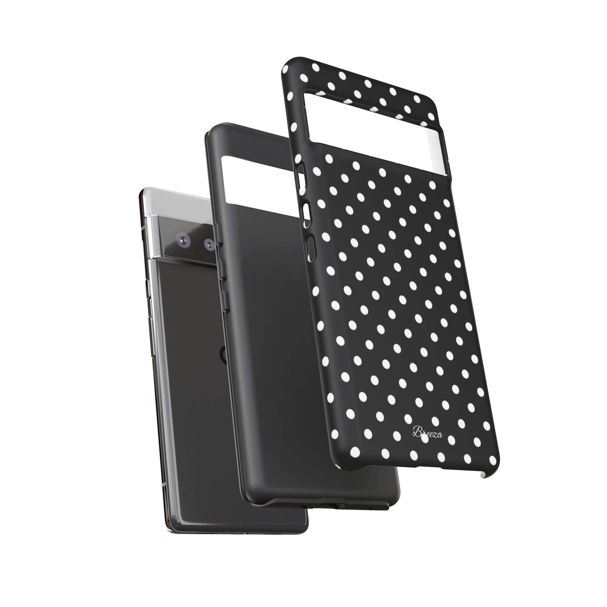 Black & White Polka Dot Phone Case