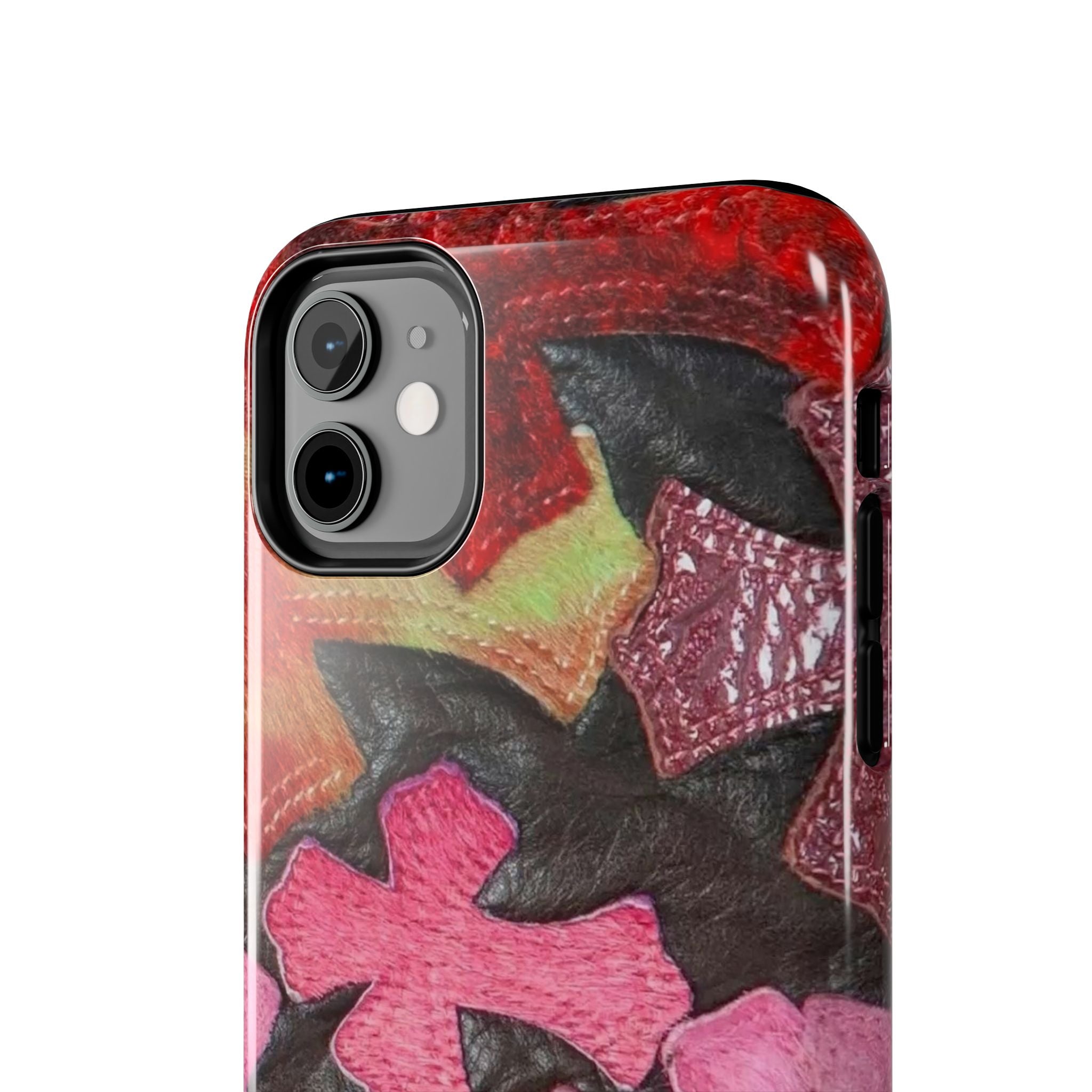 Pink Cross Phone Case