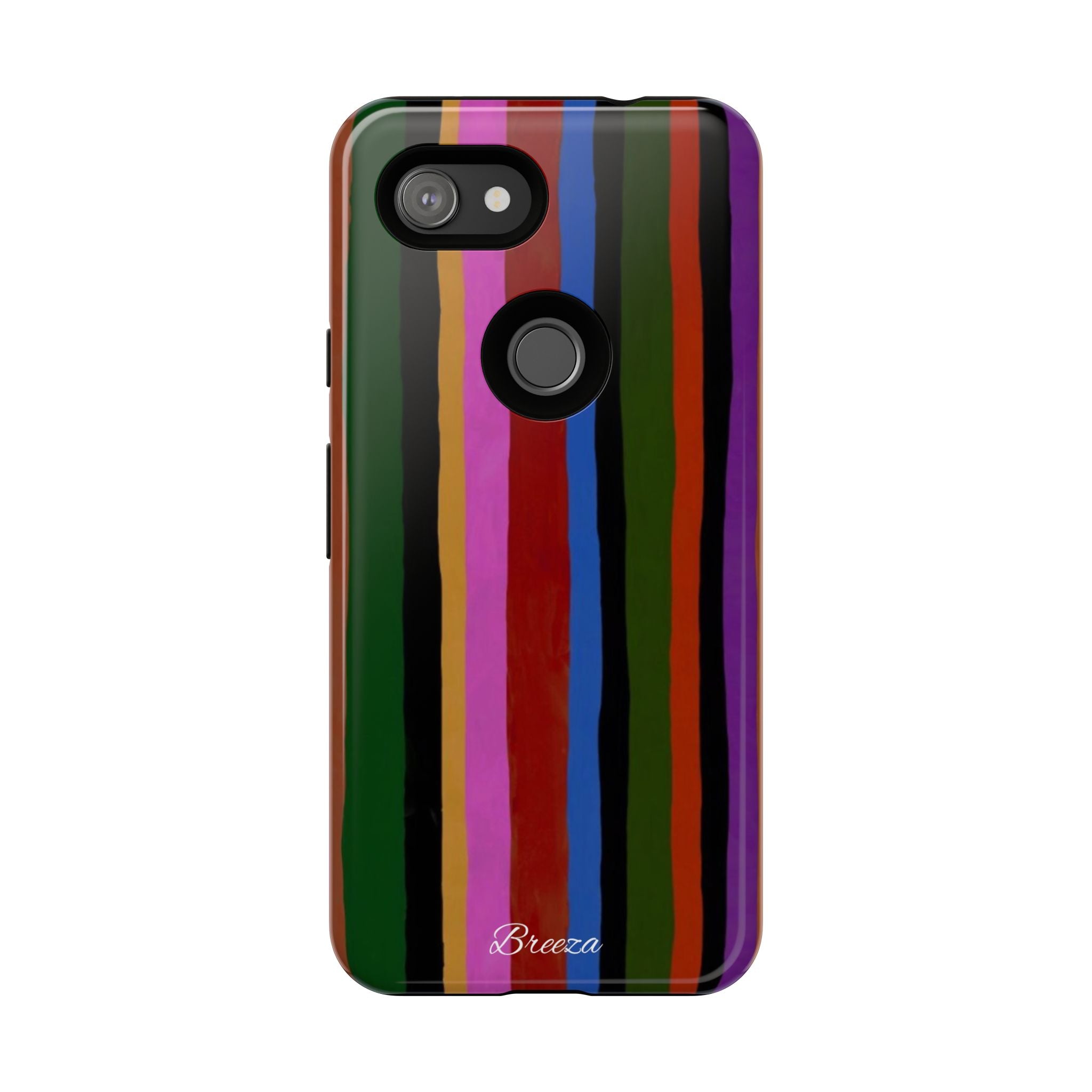 Colorful Striped Phone Case