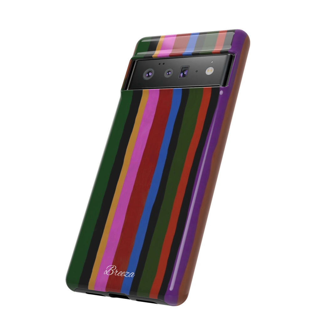 Colorful Striped Phone Case