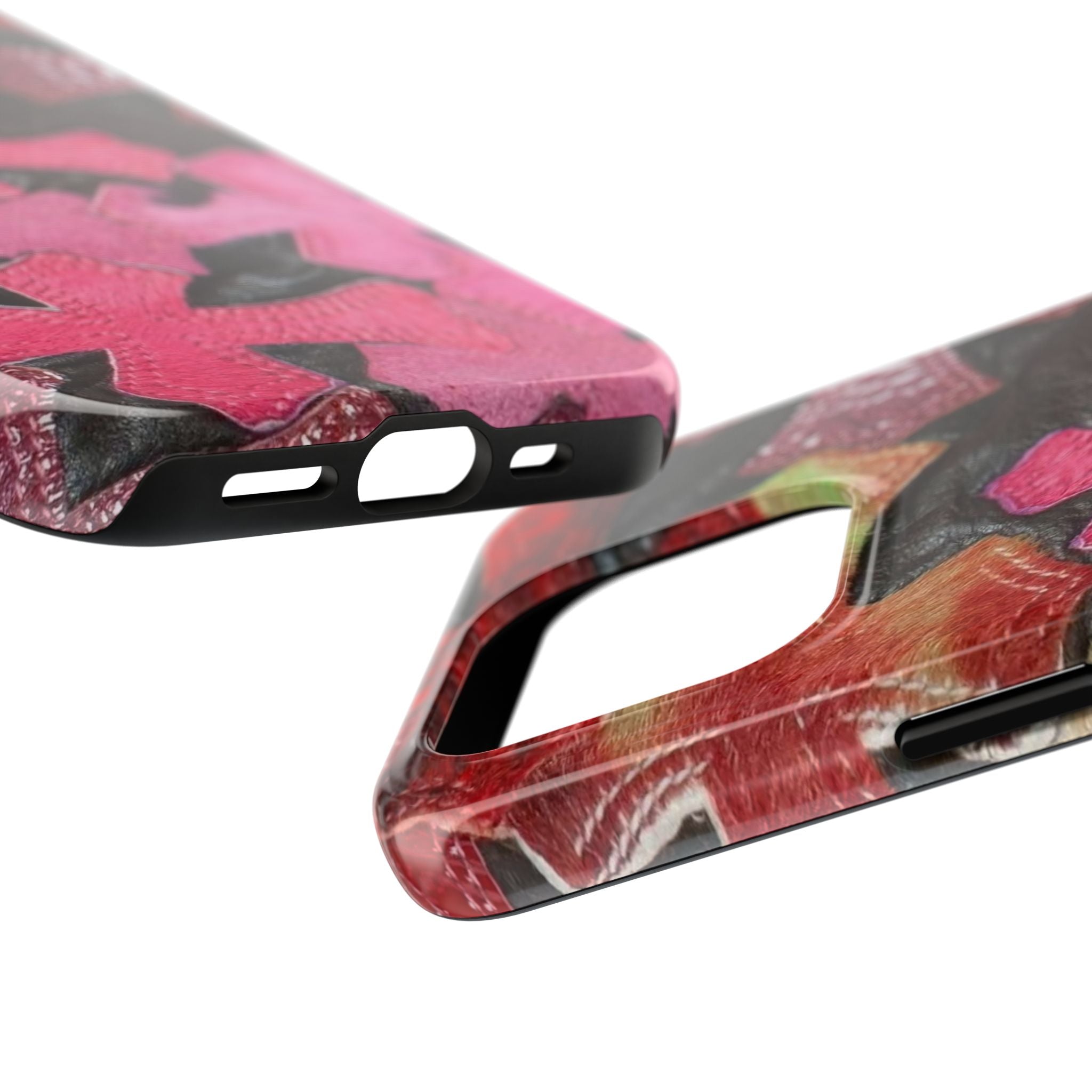 Pink Cross Phone Case