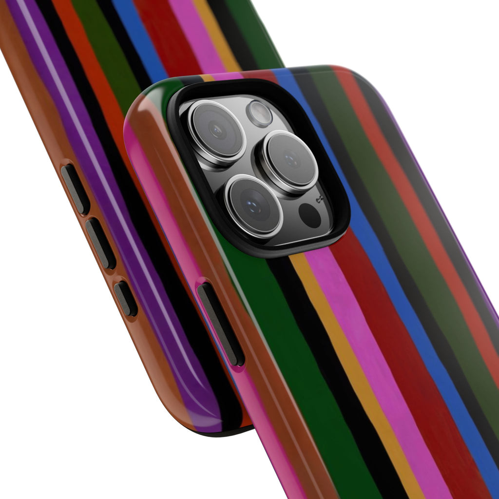 Colorful Striped Phone Case