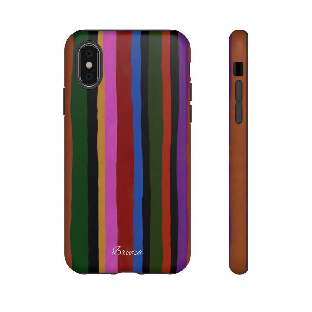 Colorful Striped Phone Case