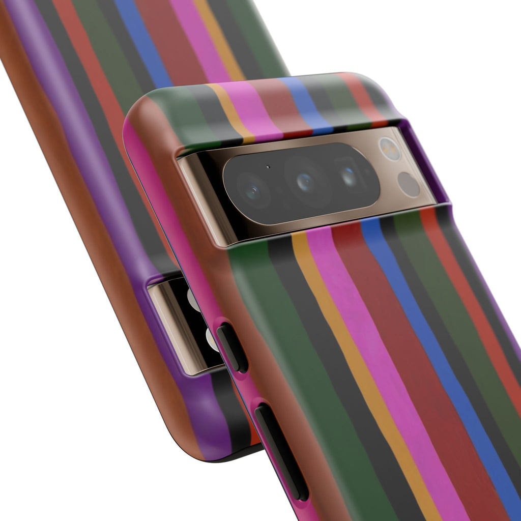 Colorful Striped Phone Case