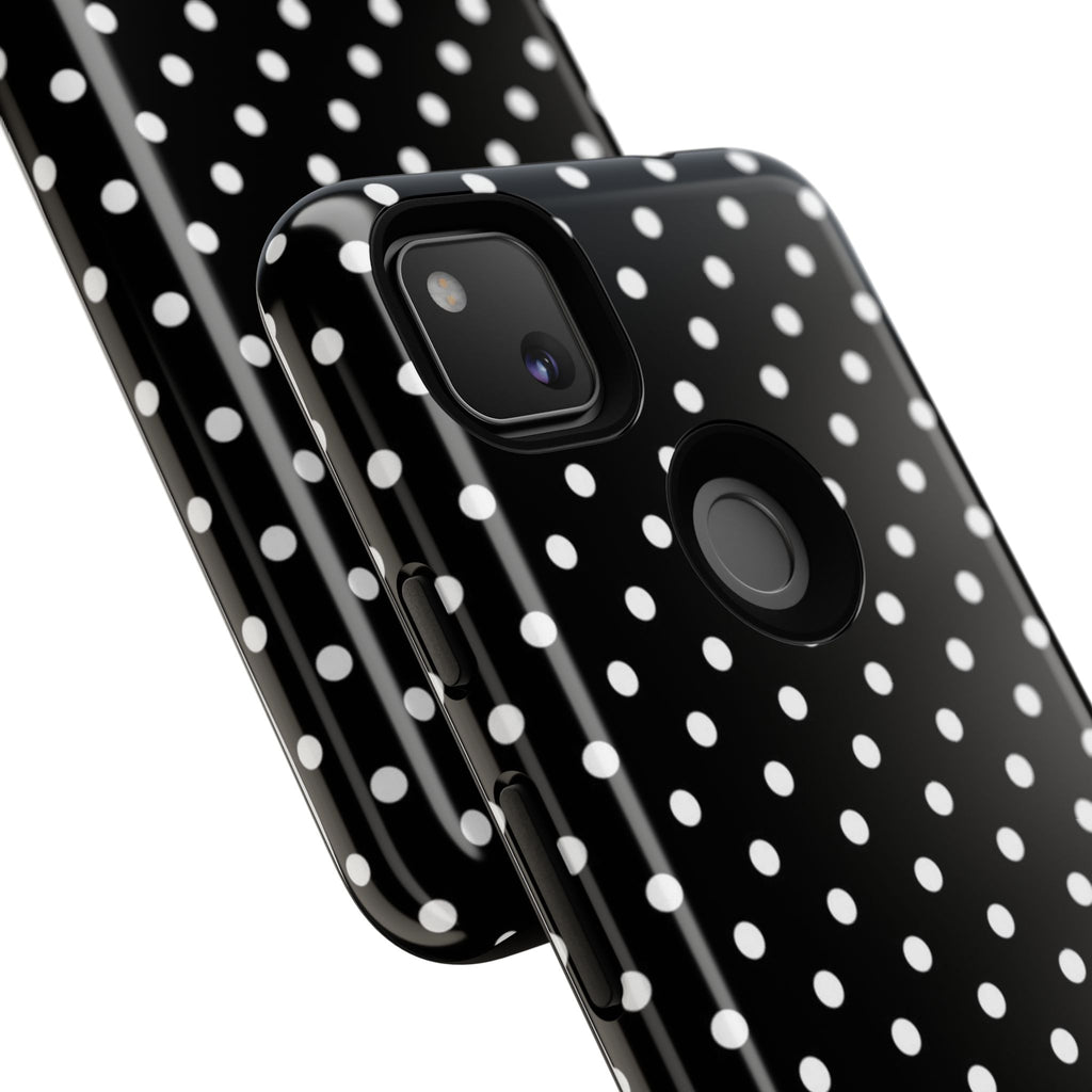 Black & White Polka Dot Phone Case
