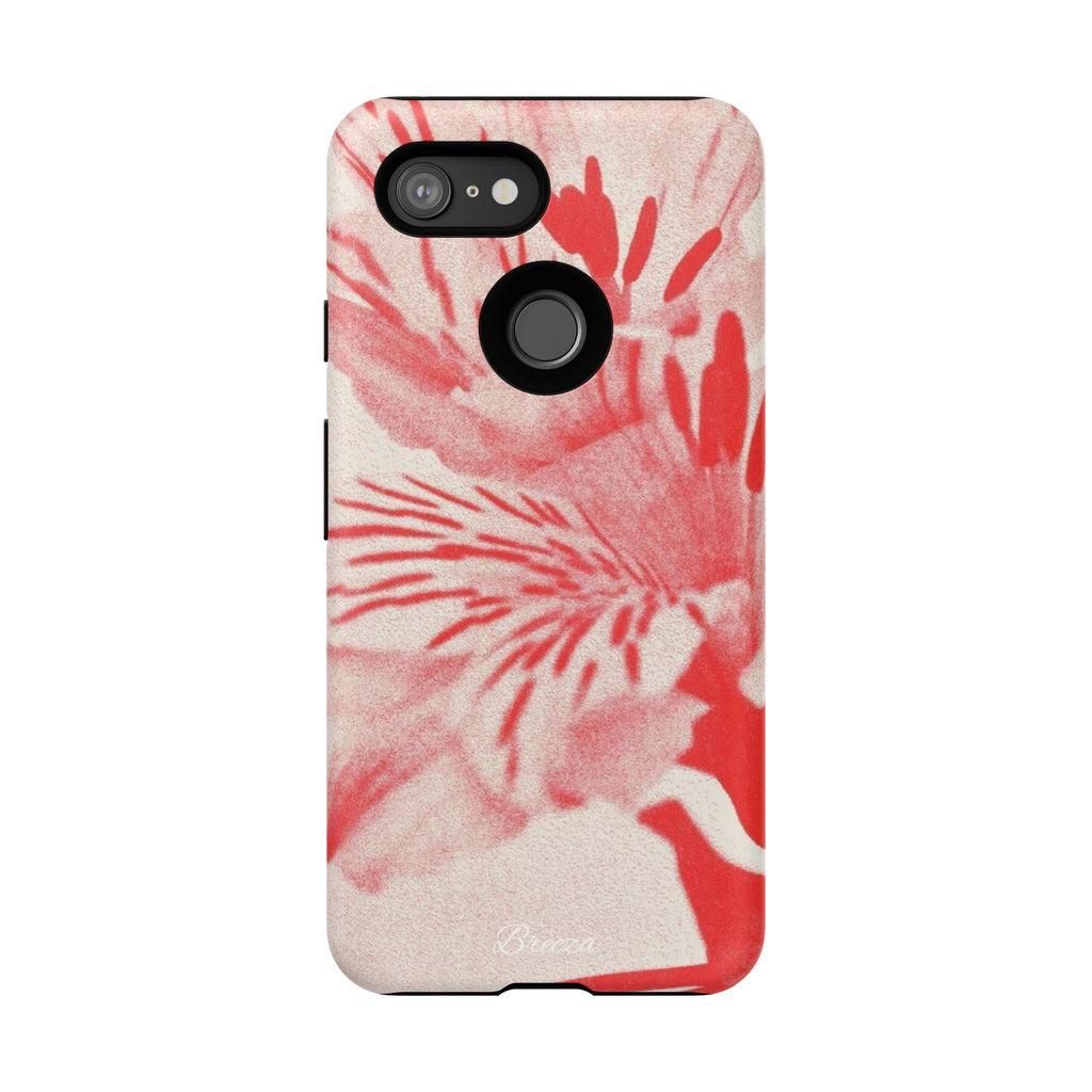 Red Floral Phone Case