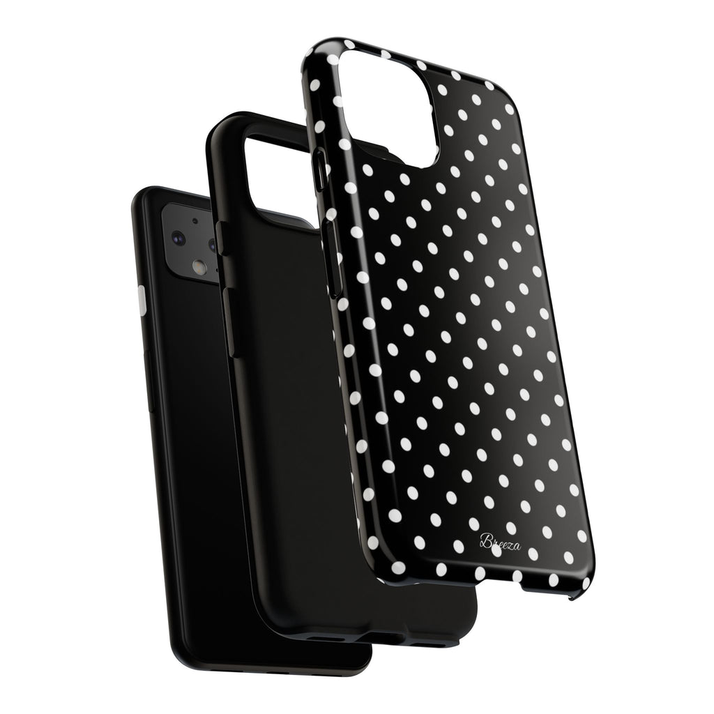 Black & White Polka Dot Phone Case