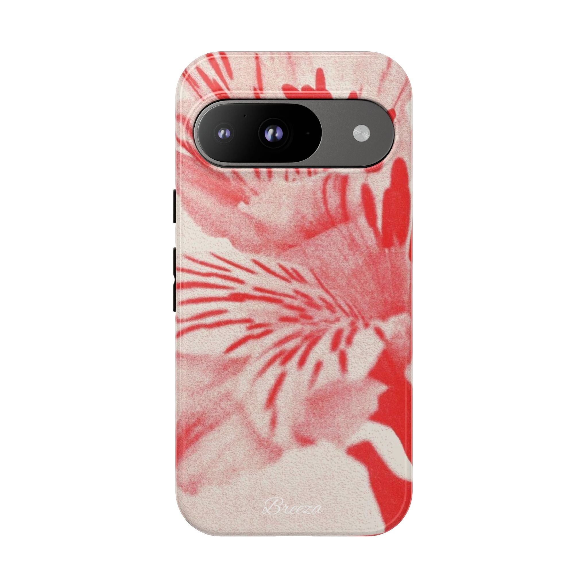 Red Floral Phone Case