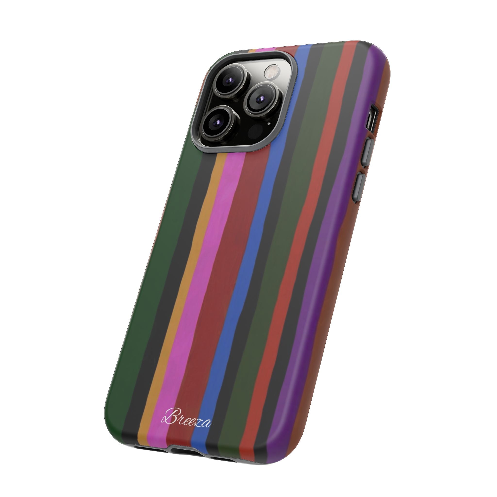 Colorful Striped Phone Case