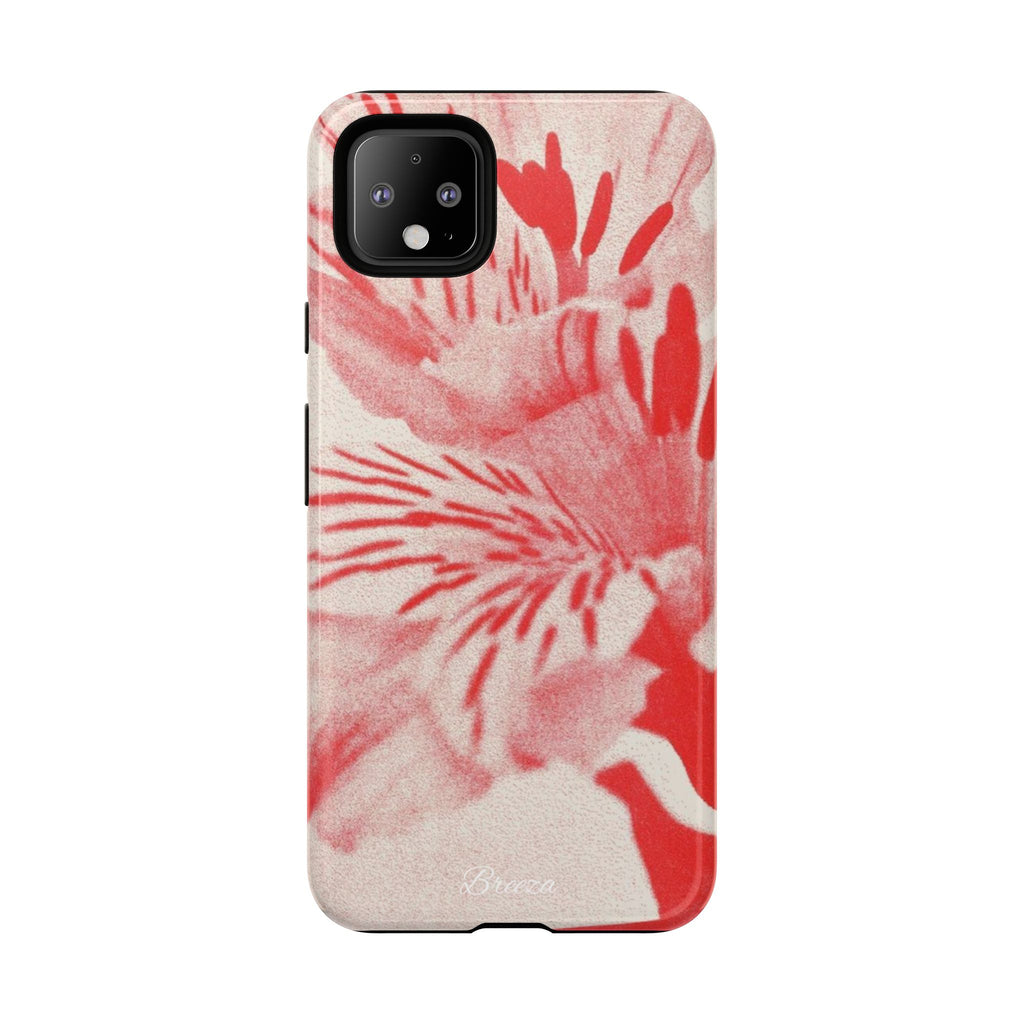 Red Floral Phone Case