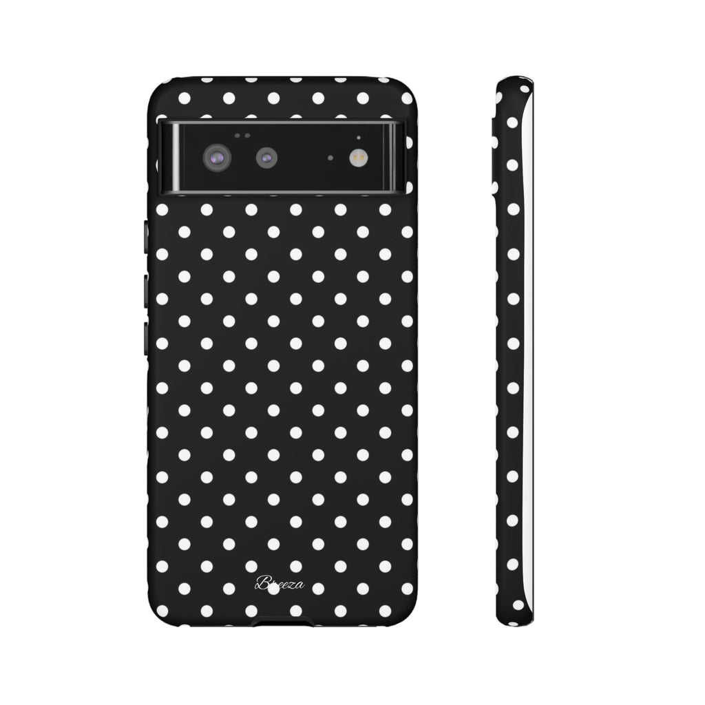 Black & White Polka Dot Phone Case