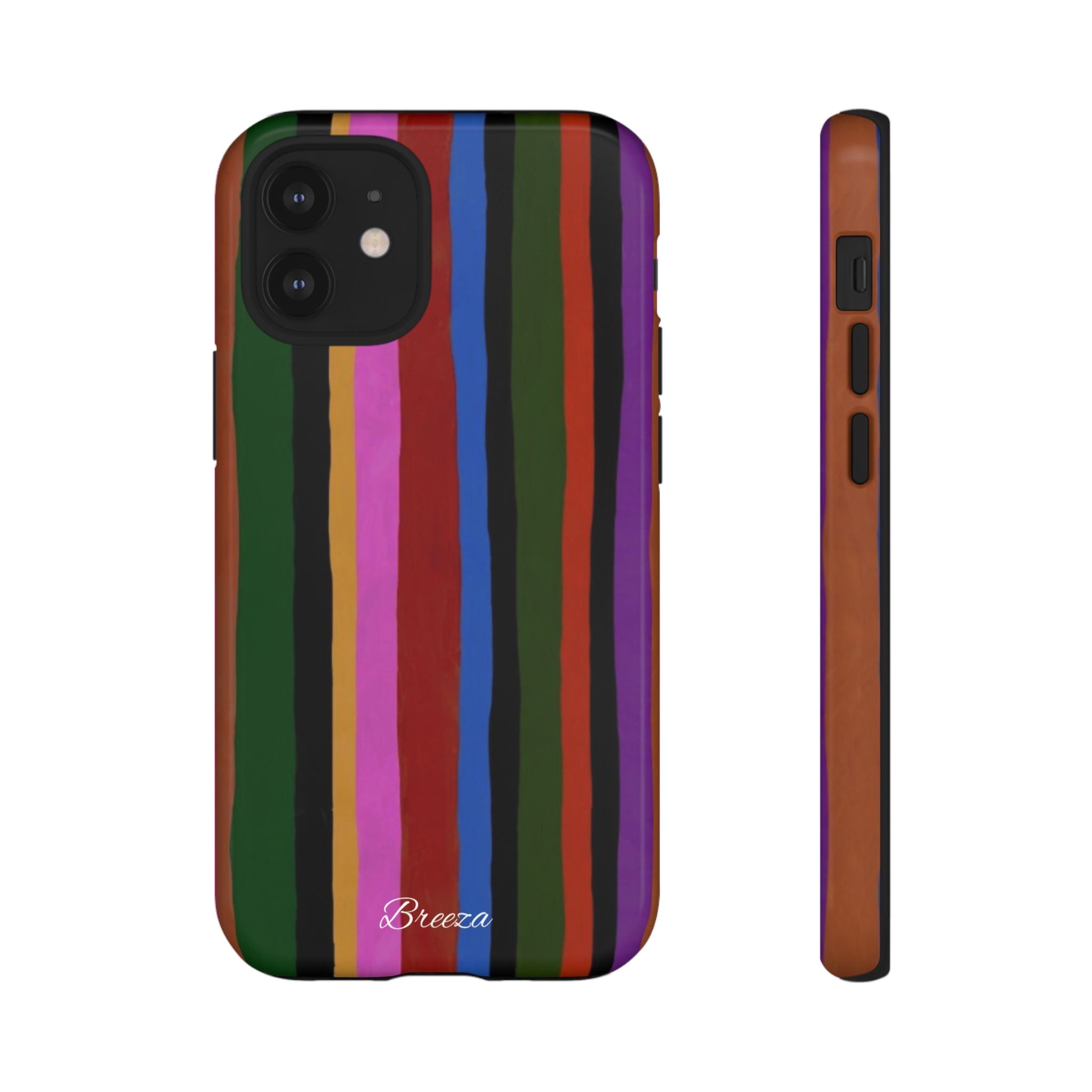 Colorful Striped Phone Case