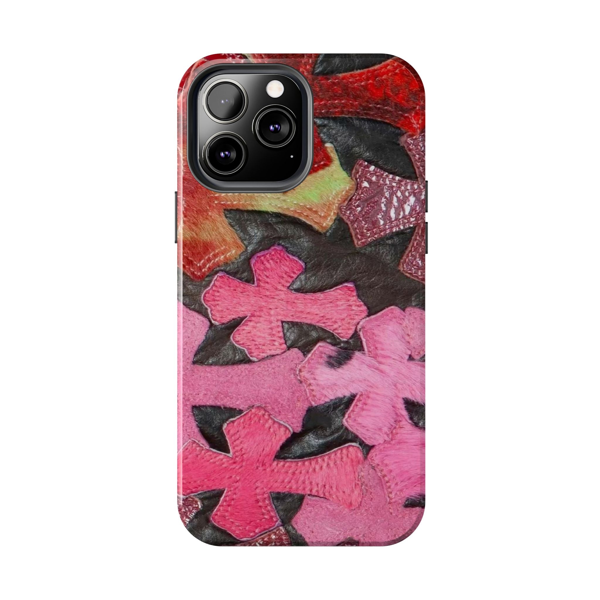 Pink Cross Phone Case