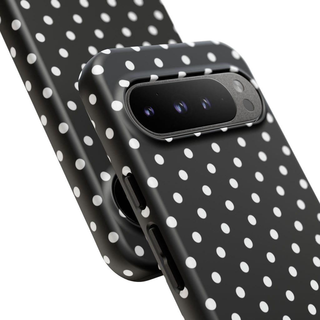 Black & White Polka Dot Phone Case