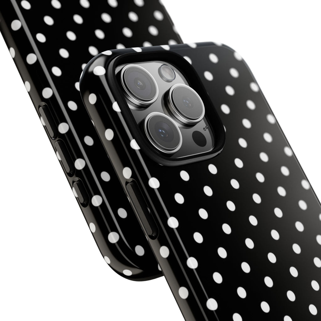 Black & White Polka Dot Phone Case