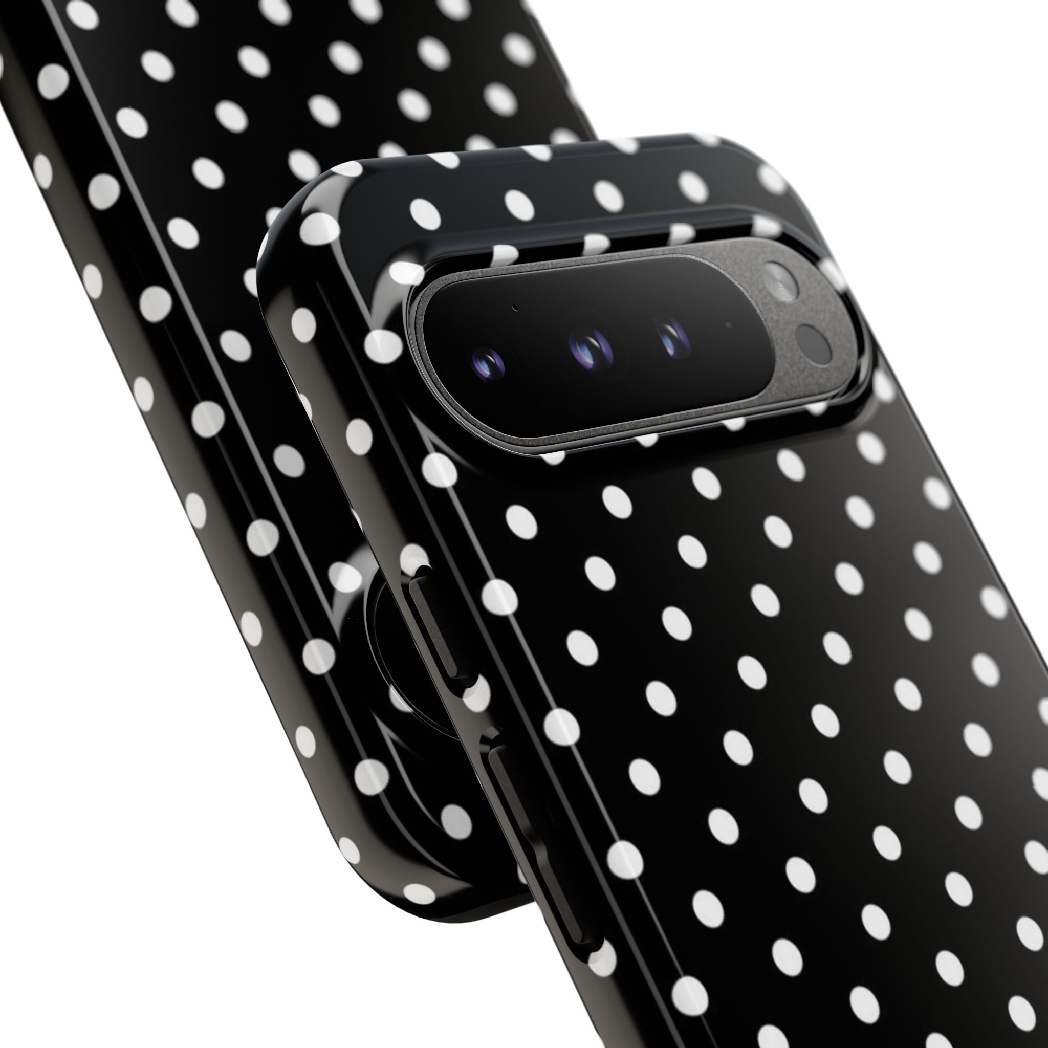 Black & White Polka Dot Phone Case