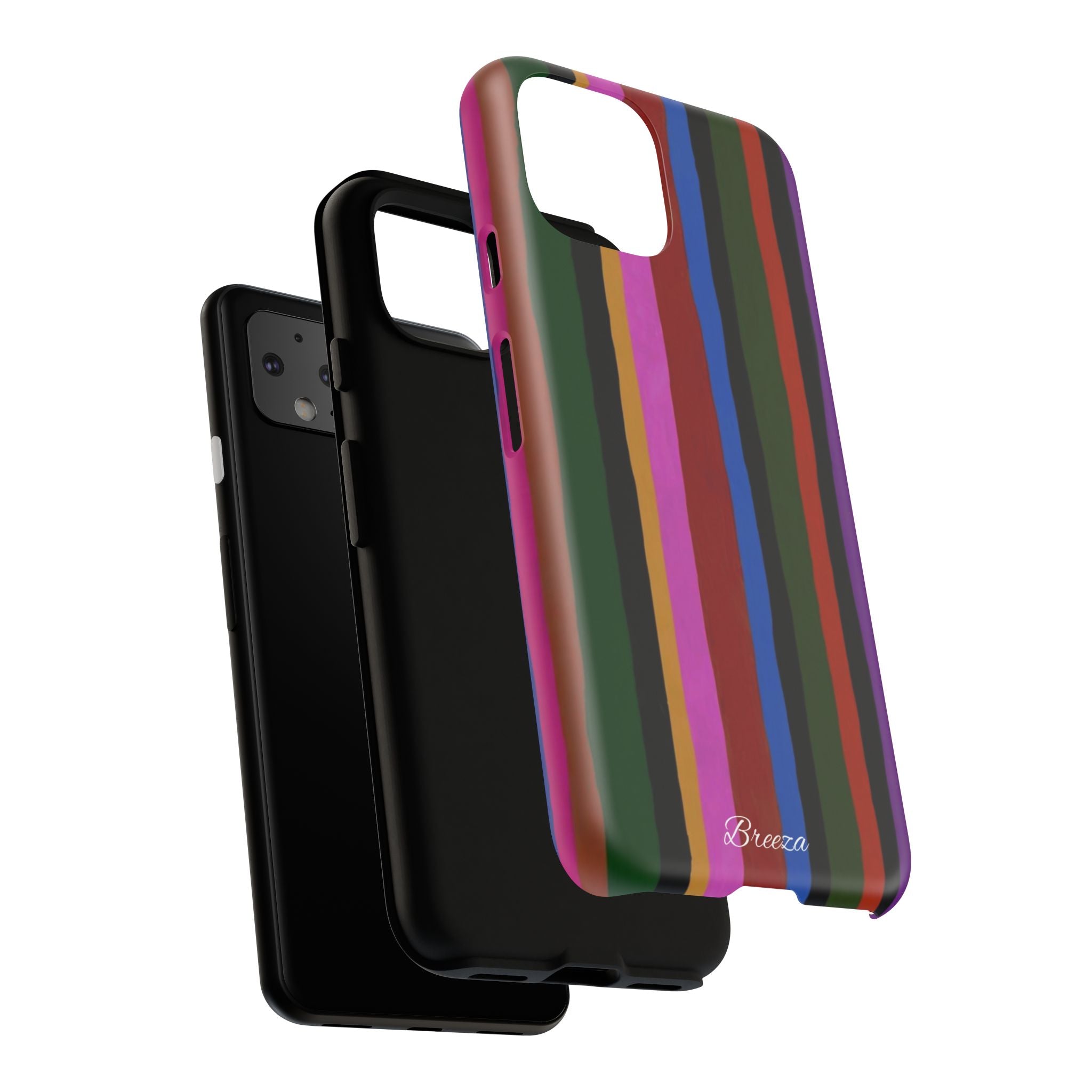 Colorful Striped Phone Case