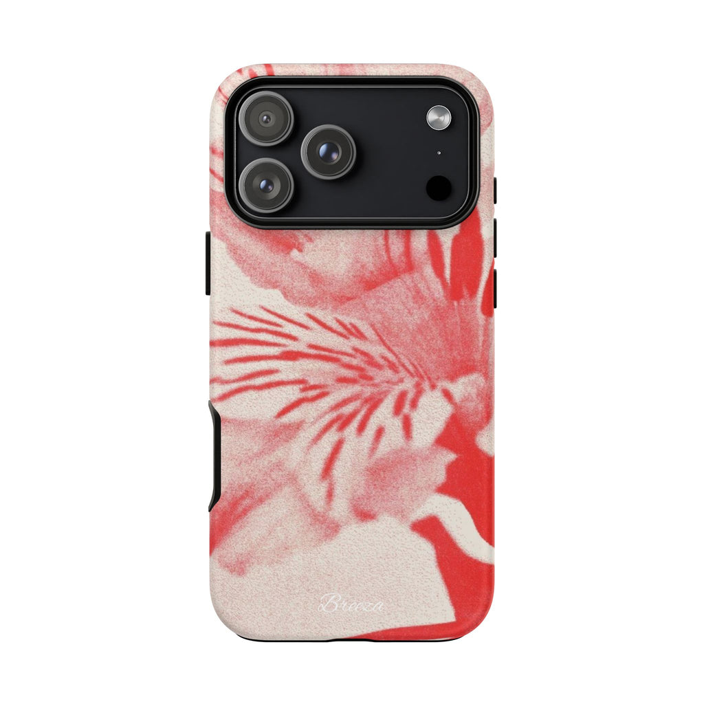 Red Floral Phone Case