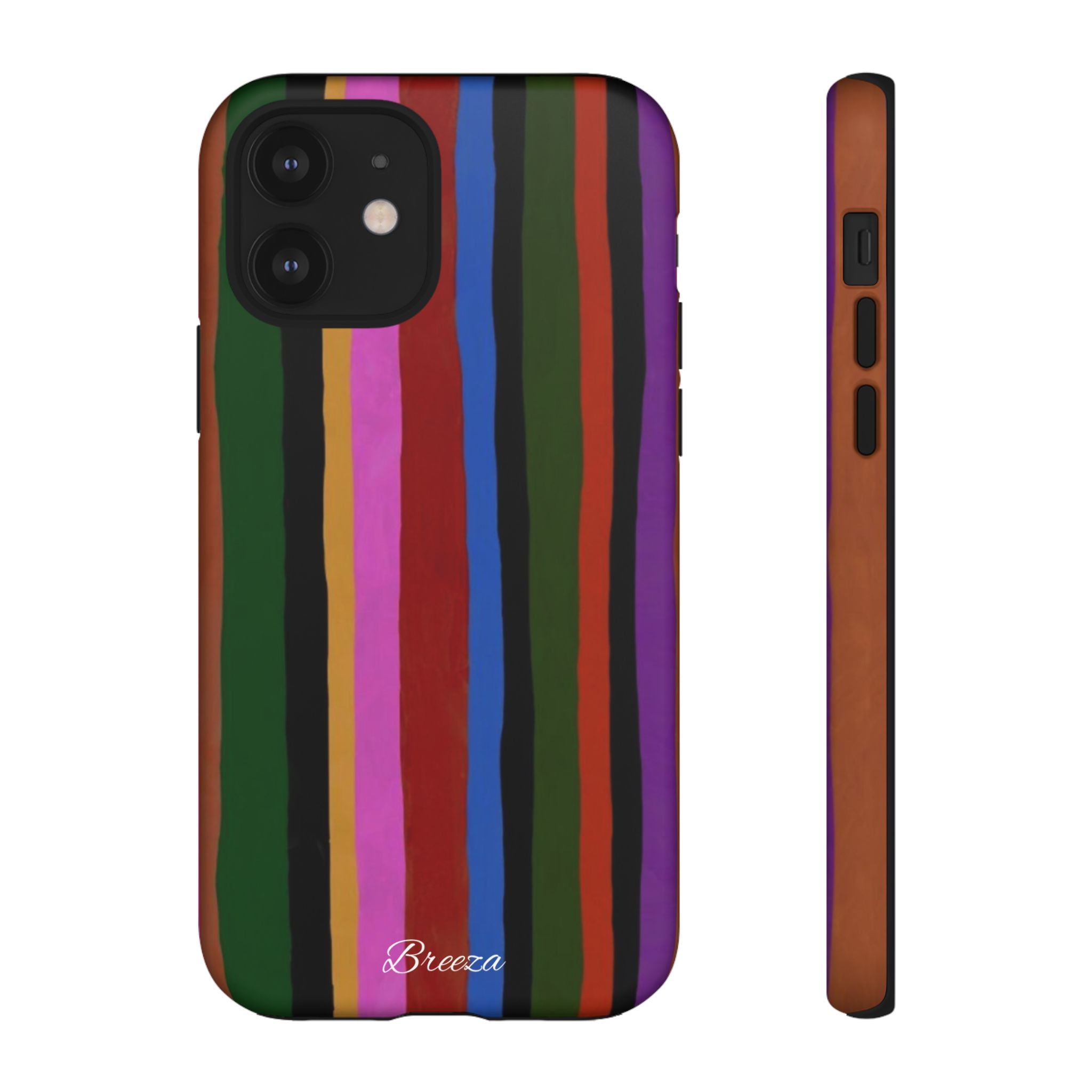 Colorful Striped Phone Case
